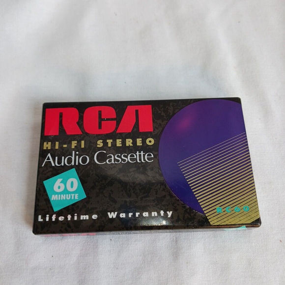 RCA Hi-Fi Stereo Audio Blank Cassette 60 Minute Factory Sealed CS9 - Picture 1 of 3